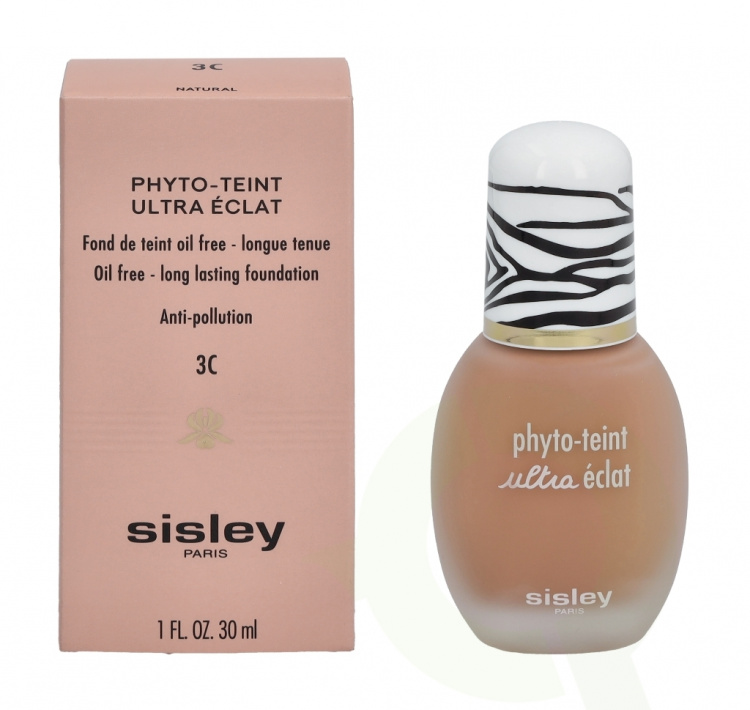 Sisley Phyto-Teint Ultra Eclat Oil Free Long Lasting Found. 30 ml #3C