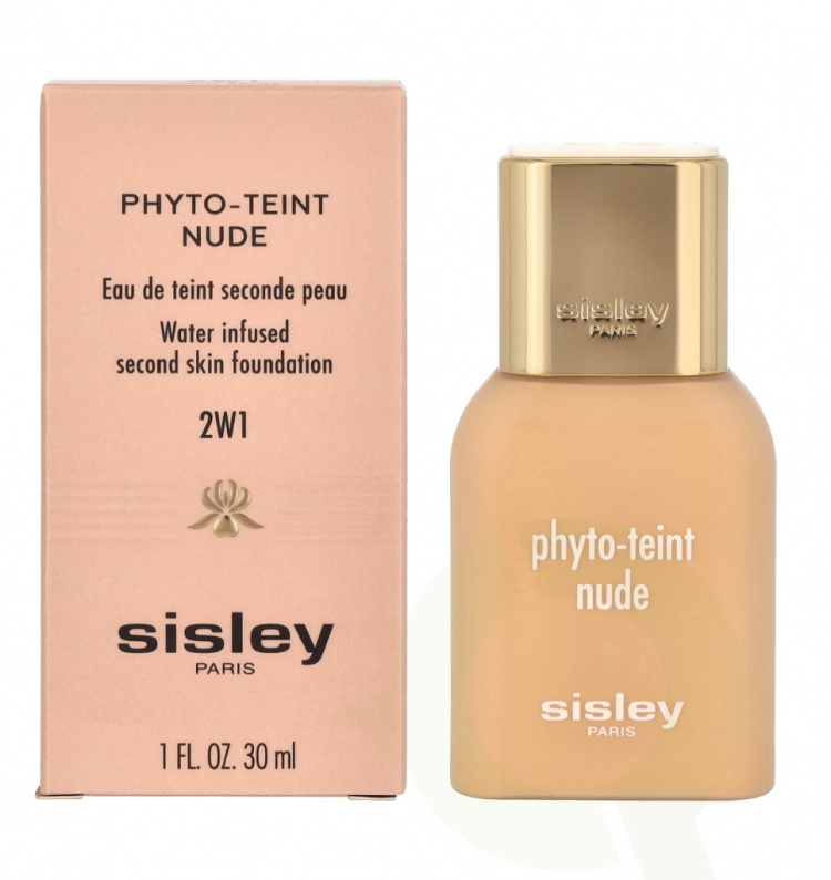 Sisley Phyto-Teint Nude Water Infused Second Skin Found. 30 ml 2W1 Light Beige