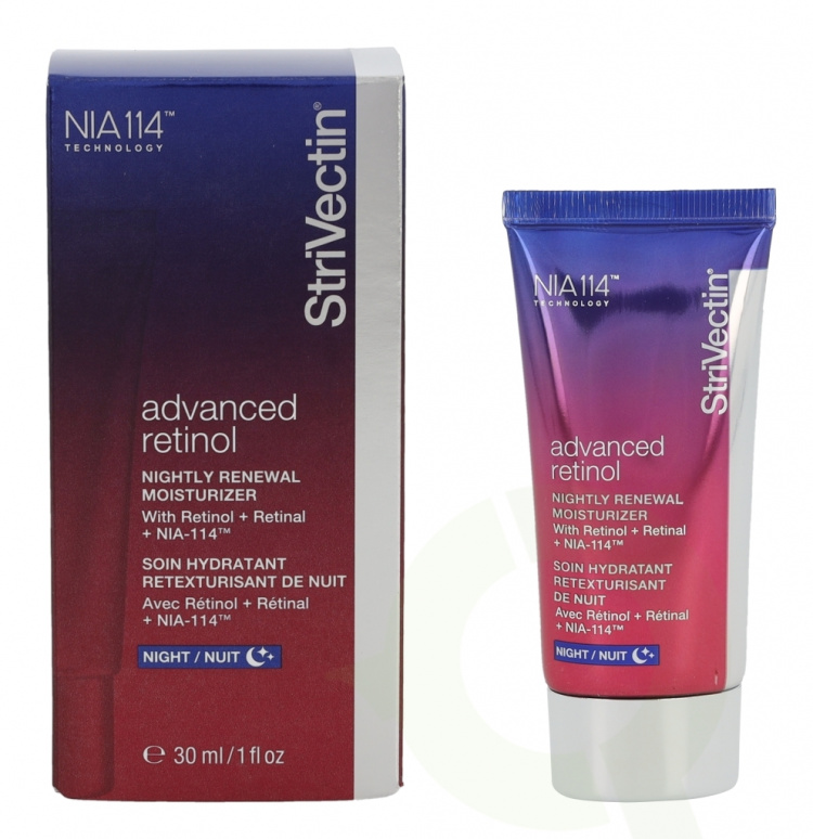 StriVectin Advanced Retinol Nightly Renewal Moisturizer 30 ml With Retinol/Retinal/NIA-114