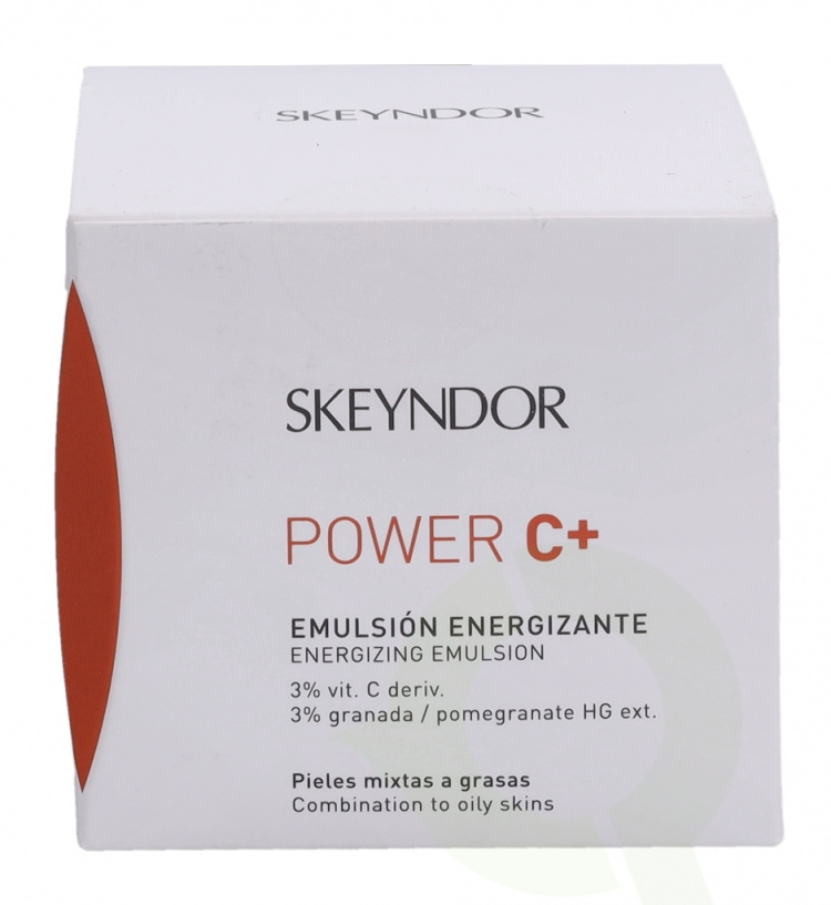 Skeyndor Power C+ Energizing Emulsion 50 ml Combination To Oily Skins