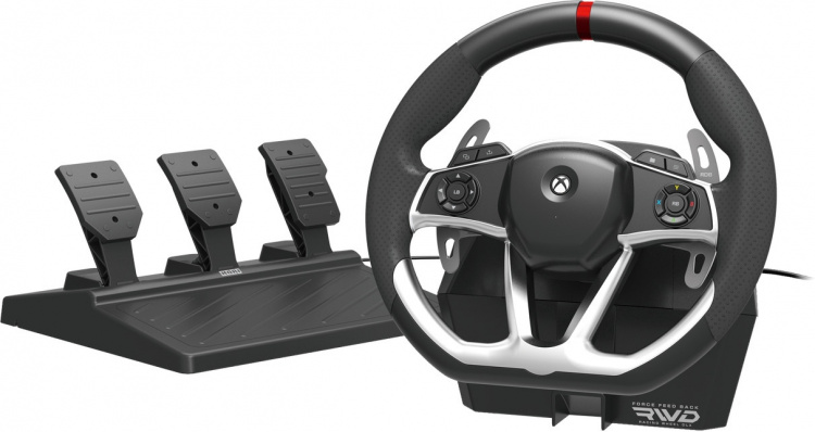 Hori Force Feedback Racing Wheel DLX - rattreglage, Xbox Series X. Hori Force Feedback Racing Wheel DLX - rattreglage, Xbox Series X.