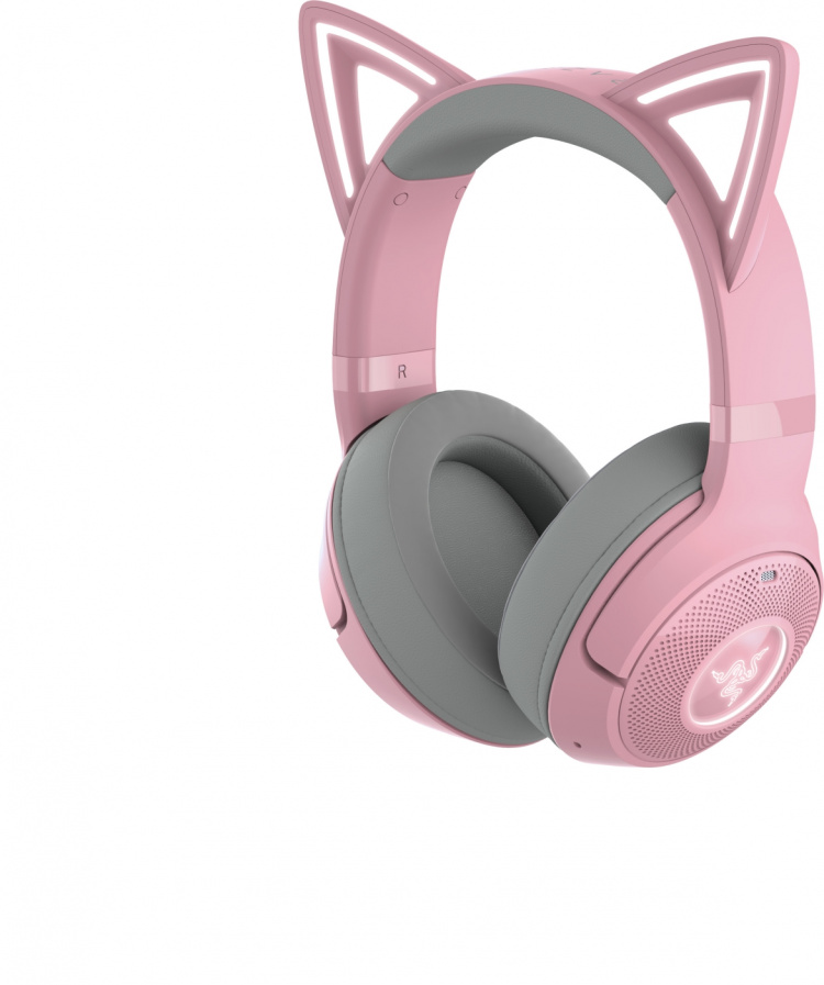 Razer Kraken Kitty V2 Bluetooth Gaming Headset, Rosa