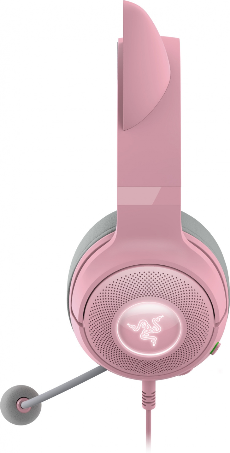 Razer Kraken Kitty V2 Gaming Headset, Rosa