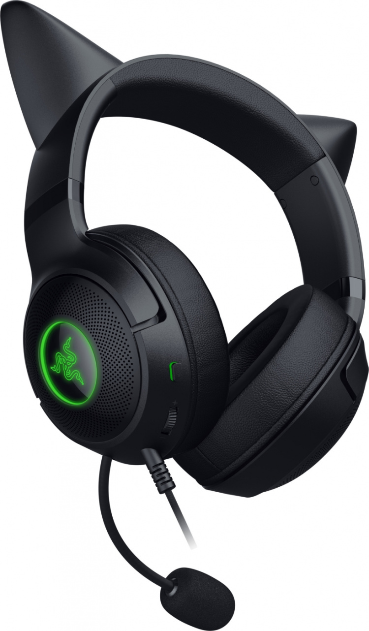 Razer Kraken Kitty V2 Gaming Headset, Svart