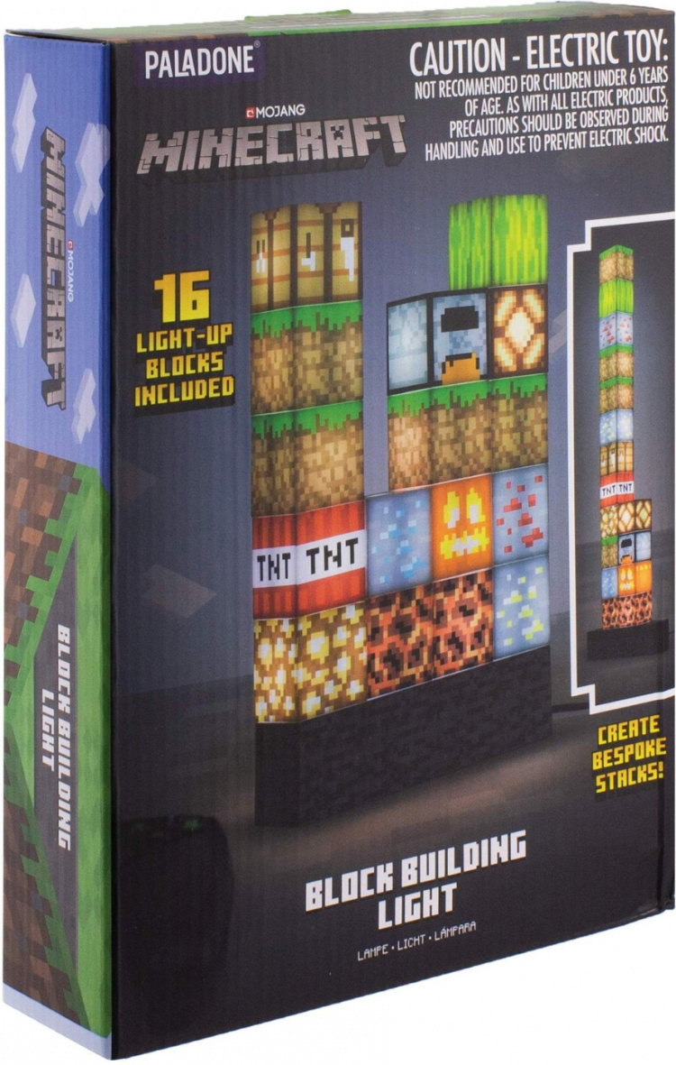 Paladone Minecraft Building Block Light