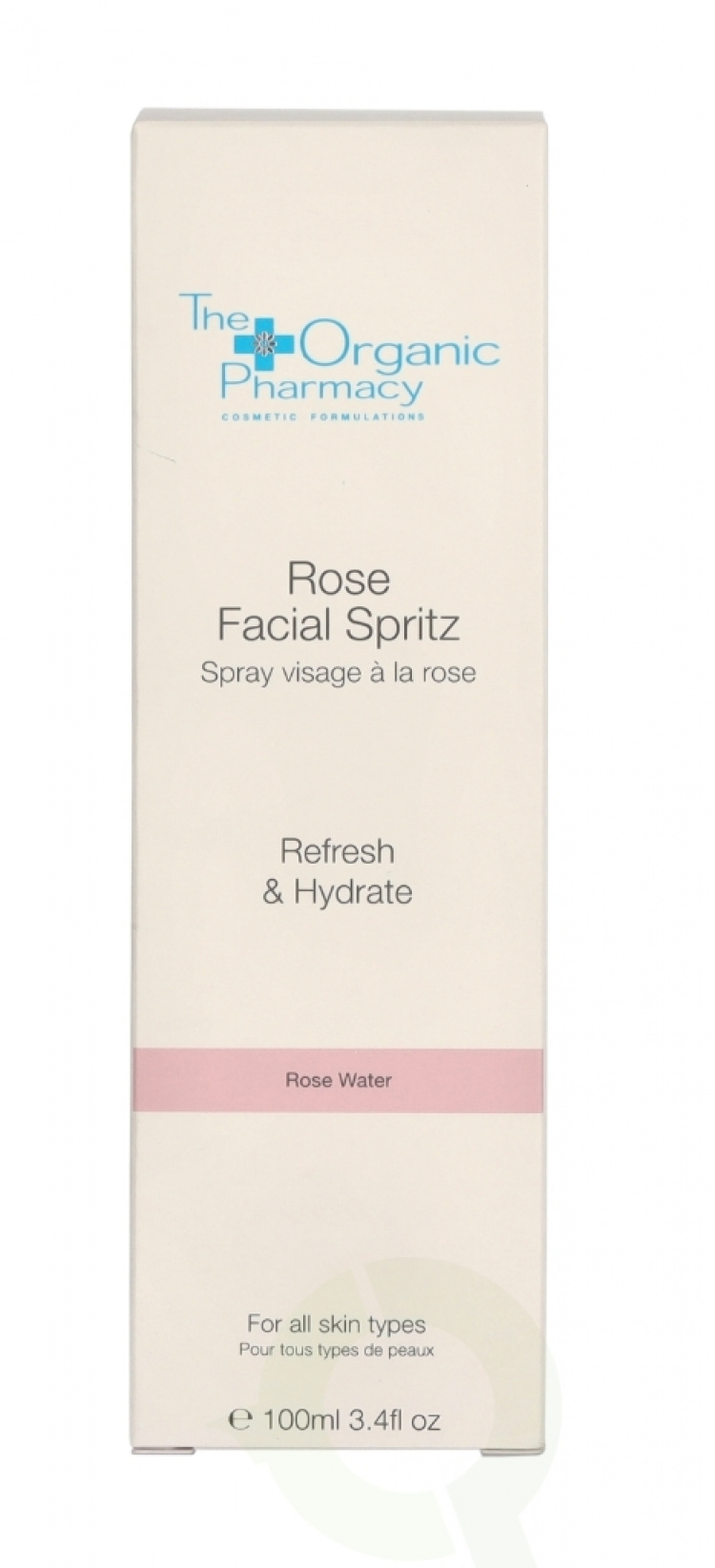 The Organic Pharmacy Rose Facial Spritz 100 ml For All Skin Types