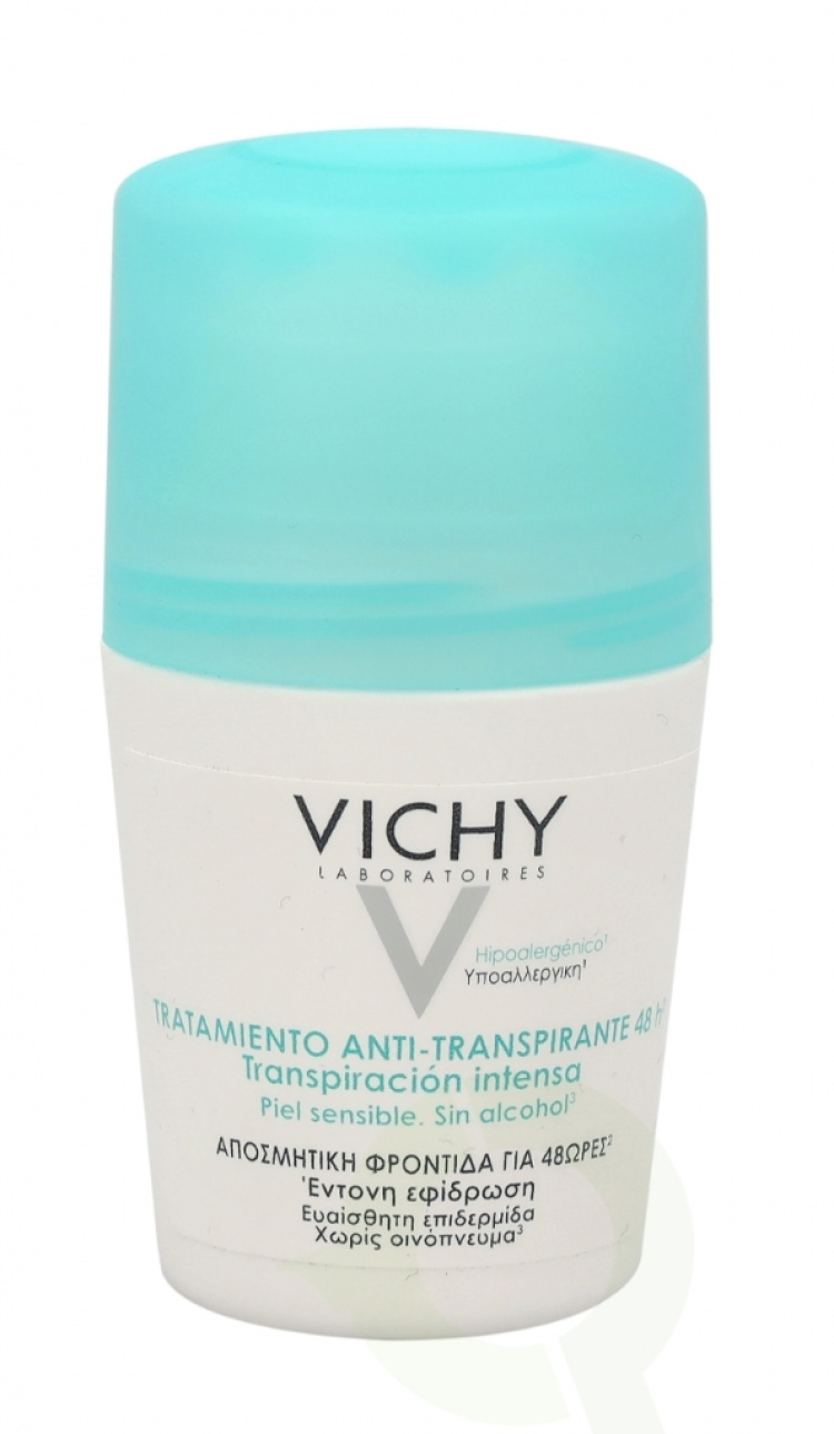 Vichy 48Hr Anti-Perspirant Roll-On 50 ml Sensitive Skin - Alcohol Free