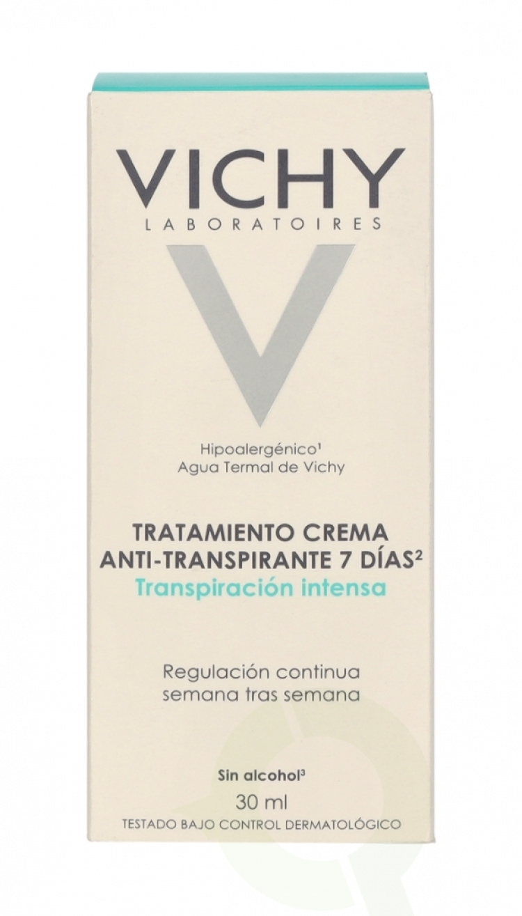 Vichy 7 Days Anti-Perspirant Cream Treatment 30 ml Alcohol Free