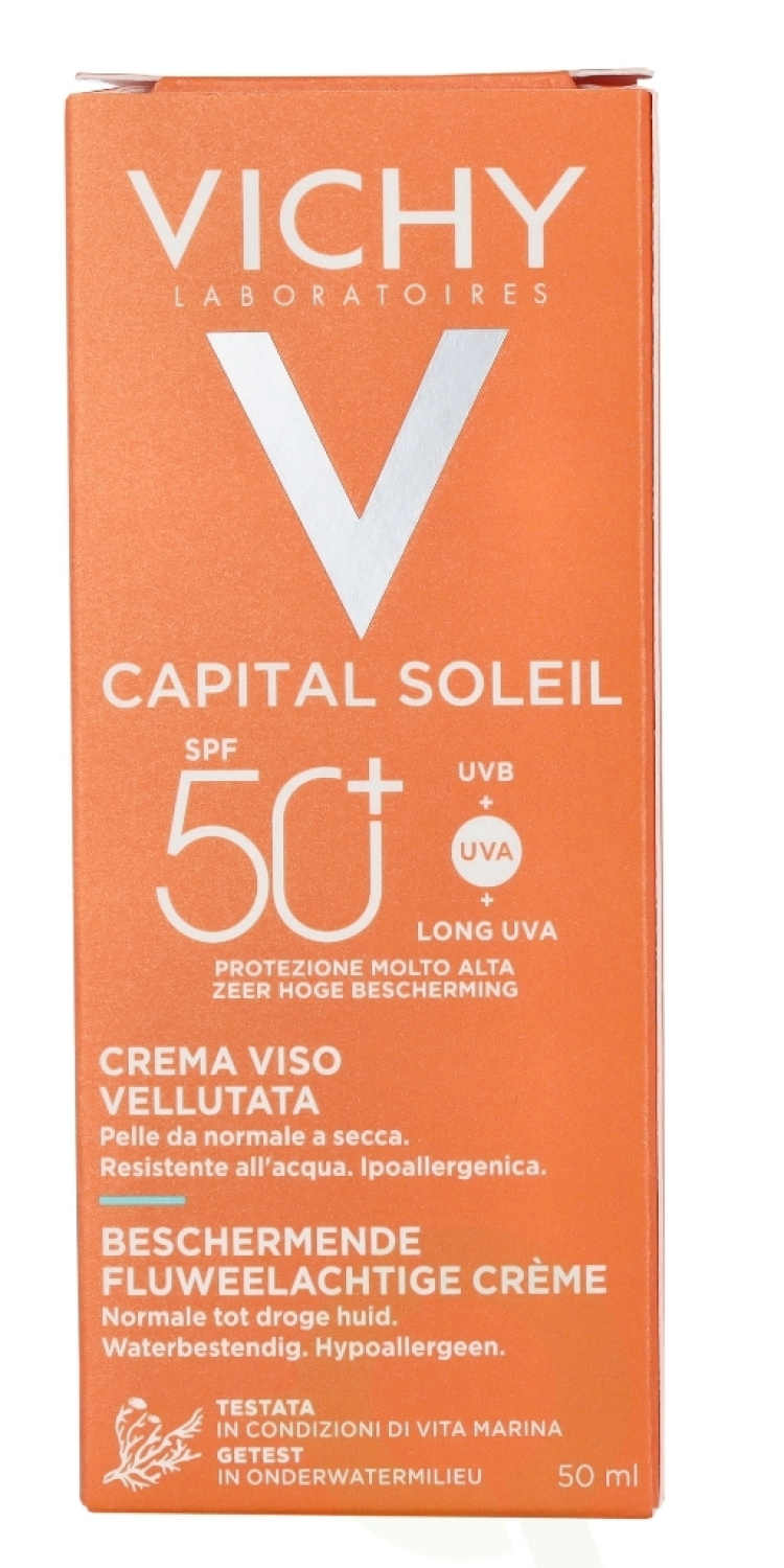 Vichy Ideal Soleil Velvety Cream Complexion SPF50 50 ml Waterproof