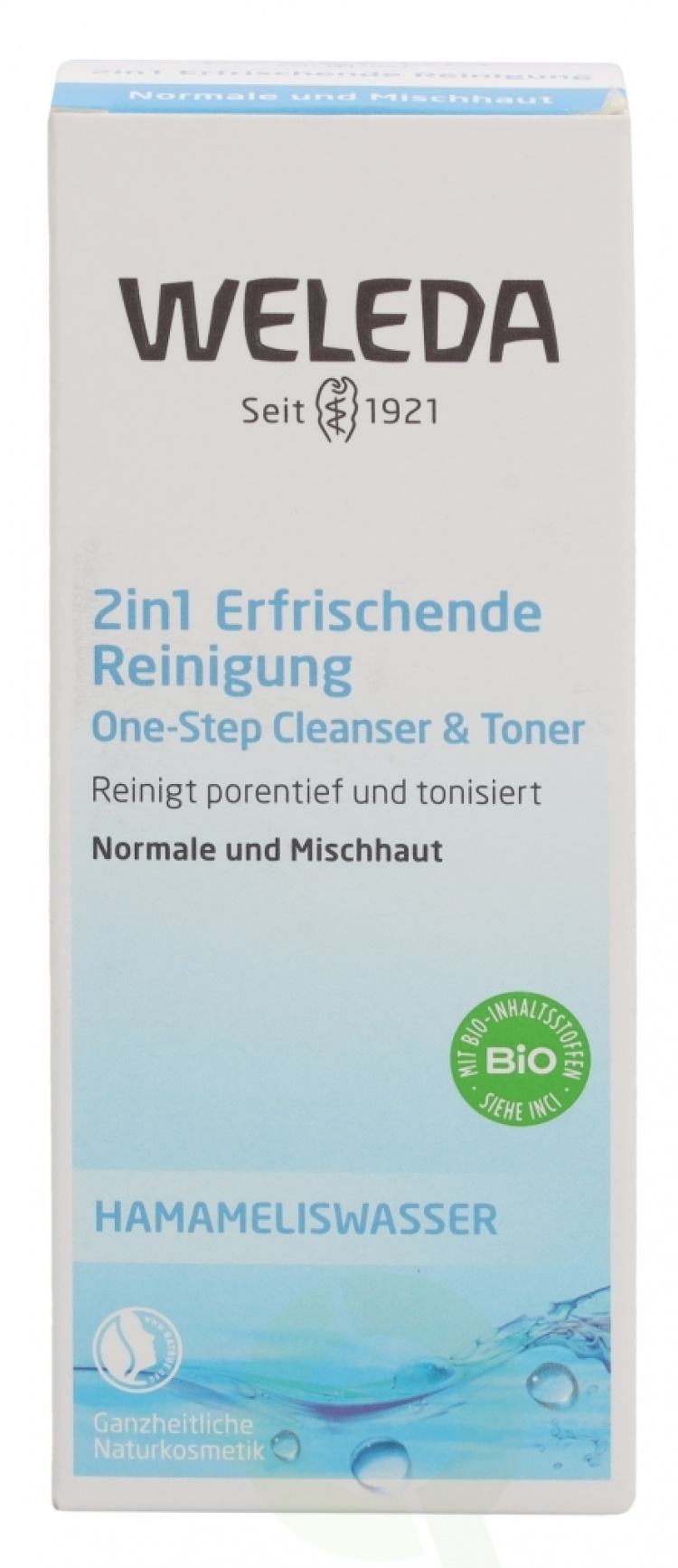 Weleda 2-In-1 Refreshing Cleansing Tonic 100 ml Normale and Combination Skin