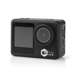 Nedis Action Cam | Dubbel scherm | 4K@30fps | 16 MPixel | Waterbestendig tot: 30.0 m | 90 min | Wi-Fi | App beschikbaar voor: Android™ / IOS | Mounts inbegrepen | Zwart Nedis Action Cam | Dubbel scherm | 4K@30fps | 16 MPixel | Waterbestendig tot: 30.0 m | 90 min | Wi-Fi | App beschikbaar voor: Android™ / IOS | Mounts inbegrepen | Zwart
