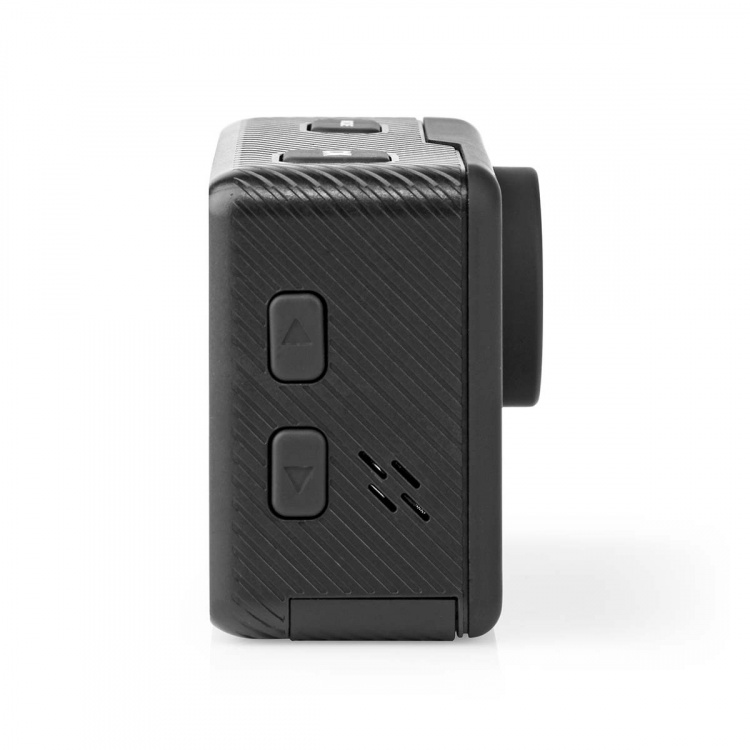 Nedis Action Cam | Dubbel scherm | 4K@30fps | 16 MPixel | Waterbestendig tot: 30.0 m | 90 min | Wi-Fi | App beschikbaar voor: Android™ / IOS | Mounts inbegrepen | Zwart Nedis Action Cam | Dubbel scherm | 4K@30fps | 16 MPixel | Waterbestendig tot: 30.0 m | 90 min | Wi-Fi | App beschikbaar voor: Android™ / IOS | Mounts inbegrepen | Zwart