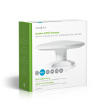 Nedis HDTV-Buitenantenne | Actief | Type Aansluiting: F-Connector | FM / UHF / VHF | Ontvangstbereik: 0-50 km | LTE700 | Versterking: 28 dB | Wit Nedis HDTV-Buitenantenne | Actief | Type Aansluiting: F-Connector | FM / UHF / VHF | Ontvangstbereik: 0-50 km | LTE700 | Versterking: 28 dB | Wit