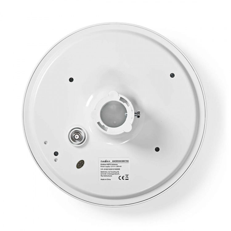 Nedis HDTV-Buitenantenne | Actief | Type Aansluiting: F-Connector | FM / UHF / VHF | Ontvangstbereik: 0-50 km | LTE700 | Versterking: 28 dB | Wit Nedis HDTV-Buitenantenne | Actief | Type Aansluiting: F-Connector | FM / UHF / VHF | Ontvangstbereik: 0-50 km | LTE700 | Versterking: 28 dB | Wit