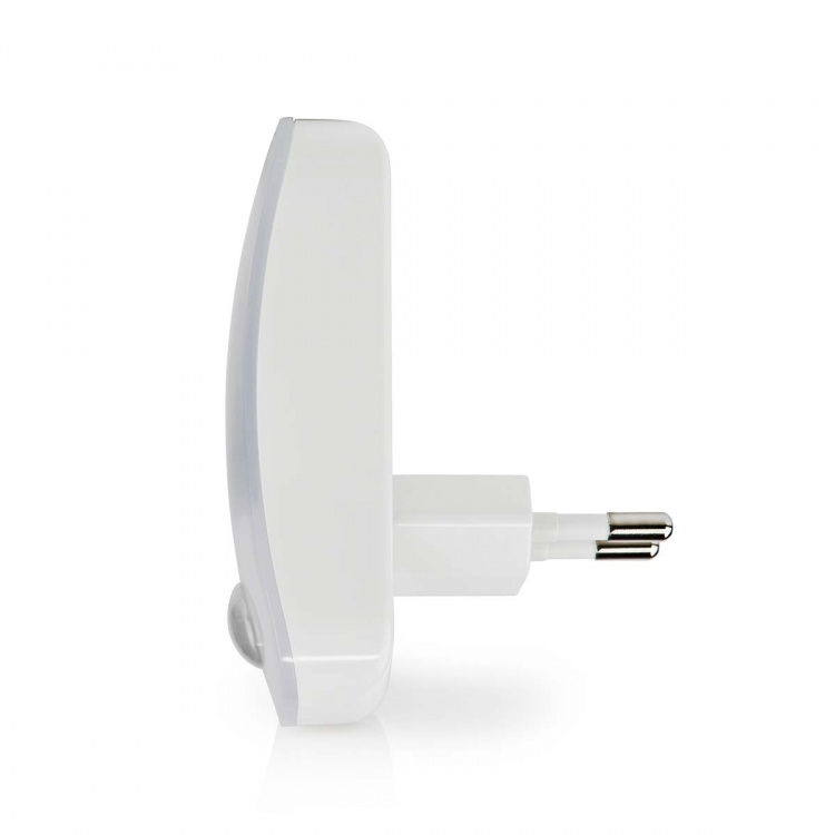 Nedis Nachtlampje met Stekker | Bewegingssensor | Dag / nacht-sensor | 0.55 W | 11 lm | Warm Wit Nedis Nachtlampje met Stekker | Bewegingssensor | Dag / nacht-sensor | 0.55 W | 11 lm | Warm Wit