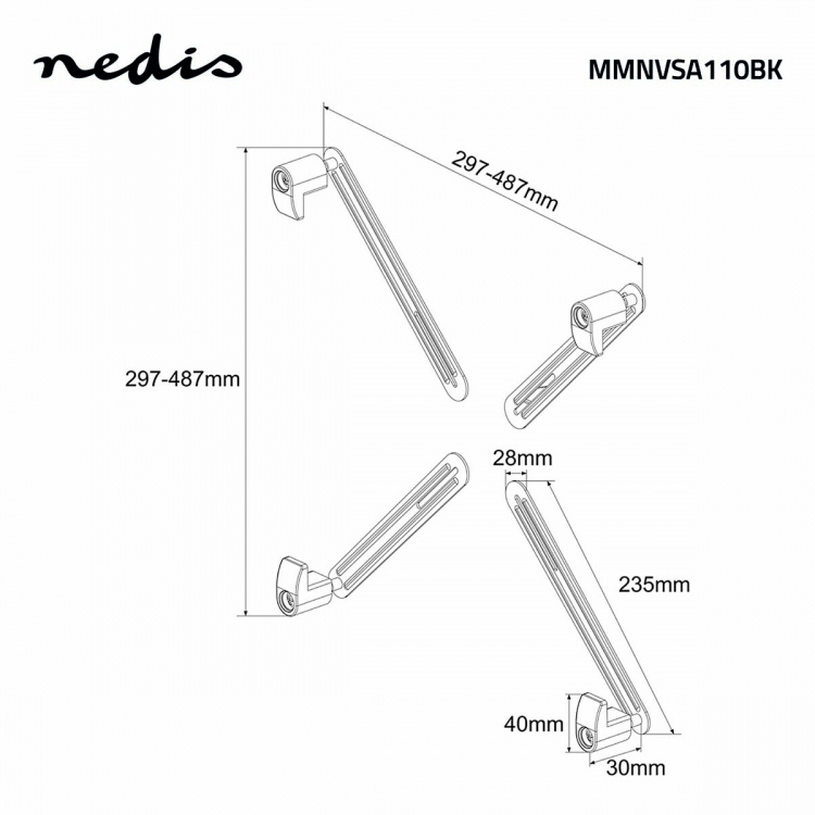 Nedis Adapter Montagekit | 13  Nedis Adapter Montagekit | 13