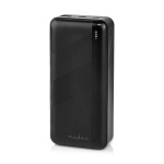 Nedis Powerbank | 30000 mAh | 1.5 / 2.0 / 3.0 A | Outputs: 2 | Output: 1x USB-A / 1x USB-C™ | Inputs: 1x Micro USB / 1x USB-C™ | PD3.0 20W | Lithium-Polymeer