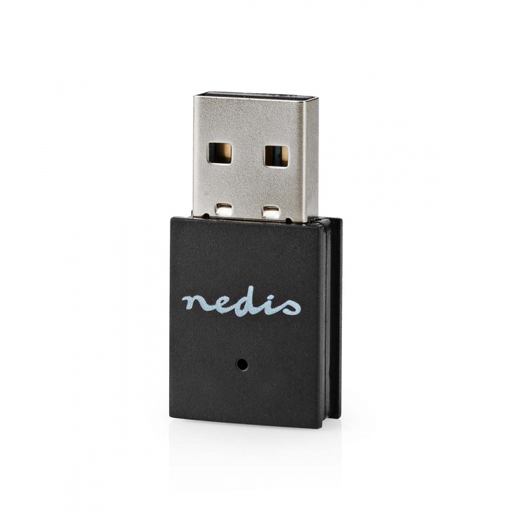 Nedis Netwerk-Dongel | Wi-Fi | N300 | 2.4 GHz | USB2.0 | Wi-Fi-snelheid totaal: 300 Mbps | Windows 10 / Windows 11 / Windows 8 Nedis Netwerk-Dongel | Wi-Fi | N300 | 2.4 GHz | USB2.0 | Wi-Fi-snelheid totaal: 300 Mbps | Windows 10 / Windows 11 / Windows 8
