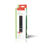 Nedis Vervangende Afstandsbediening | Geschikt voor: LG | Voorgeprogrammeerd | 1 Apparaat | Amazon Prime / Disney + Button / Netflix Knop / Rakuten TV Button | Infrarood | Zwart