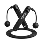 Nedis SmartLife Springtouw | Bluetooth® | Dual Hall sensor | LED | PVC | 3.00 m | Snoerloze Ballen / Tasje | Zwart Nedis SmartLife Springtouw | Bluetooth® | Dual Hall sensor | LED | PVC | 3.00 m | Snoerloze Ballen / Tasje | Zwart