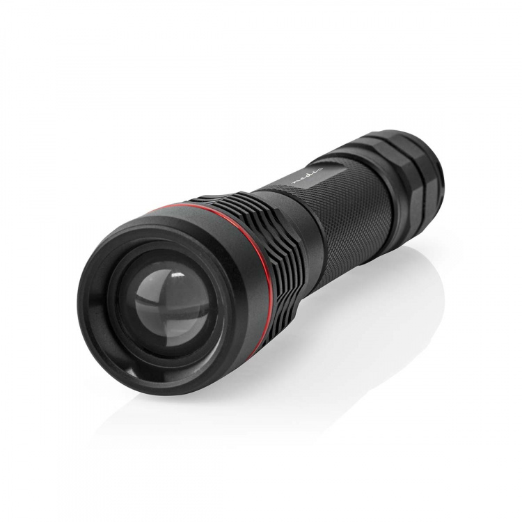 Nedis LED-Zaklamp | Batterij Gevoed | 3.7 V DC | 10 W | N/A | Incl. batterij(en) | Oplaadbaar | Nominale lichtstroom: 1000 lm | Lichtbereik: 200 m | Stralingshoek: 10 ° Nedis LED-Zaklamp | Batterij Gevoed | 3.7 V DC | 10 W | N/A | Incl. batterij(en) | Oplaadbaar | Nominale lichtstroom: 1000 lm | Lichtbereik: 200 m | Stralingshoek: 10 °