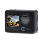 Nedis Action Cam | Dubbel scherm | 1080p@30fps | 12 MPixel | Waterbestendig tot: 30.0 m | 70 min | Wi-Fi | App beschikbaar voor: Android™ / IOS | Mounts inbegrepen | Zwart