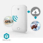Nedis Valdetector | Wi-Fi | Detectiebereik: 7 m | Effectief gezichtsveld (horizontaal): ±45° | Effectief gezichtsveld (verticaal): ±45° | IP54 | Wit Nedis Valdetector | Wi-Fi | Detectiebereik: 7 m | Effectief gezichtsveld (horizontaal): ±45° | Effectief gezichtsveld (verticaal): ±45° | IP54 | Wit