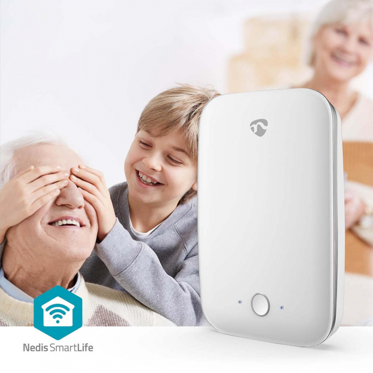 Nedis Valdetector | Wi-Fi | Detectiebereik: 7 m | Effectief gezichtsveld (horizontaal): ±45° | Effectief gezichtsveld (verticaal): ±45° | IP54 | Wit Nedis Valdetector | Wi-Fi | Detectiebereik: 7 m | Effectief gezichtsveld (horizontaal): ±45° | Effectief gezichtsveld (verticaal): ±45° | IP54 | Wit