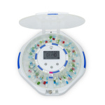 Nedis SmartLife Medicijndispenser | Wi-Fi | 28 Compartimenten | Aantal alarmtijden: 9 alarmtijden per dag | Licht / Piep / Stem | LCD scherm | Wit Nedis SmartLife Medicijndispenser | Wi-Fi | 28 Compartimenten | Aantal alarmtijden: 9 alarmtijden per dag | Licht / Piep / Stem | LCD scherm | Wit