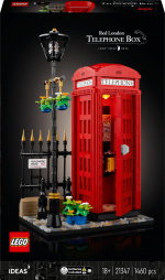 LEGO Idéer 21347 - London Röda telefonkiosken LEGO Idéer 21347 - London Röda telefonkiosken