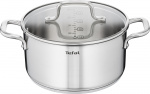 Tefal Virtuoso gryta, 24 cm / 5,3 L, rostfritt stål Tefal Virtuoso gryta, 24 cm / 5,3 L, rostfritt stål