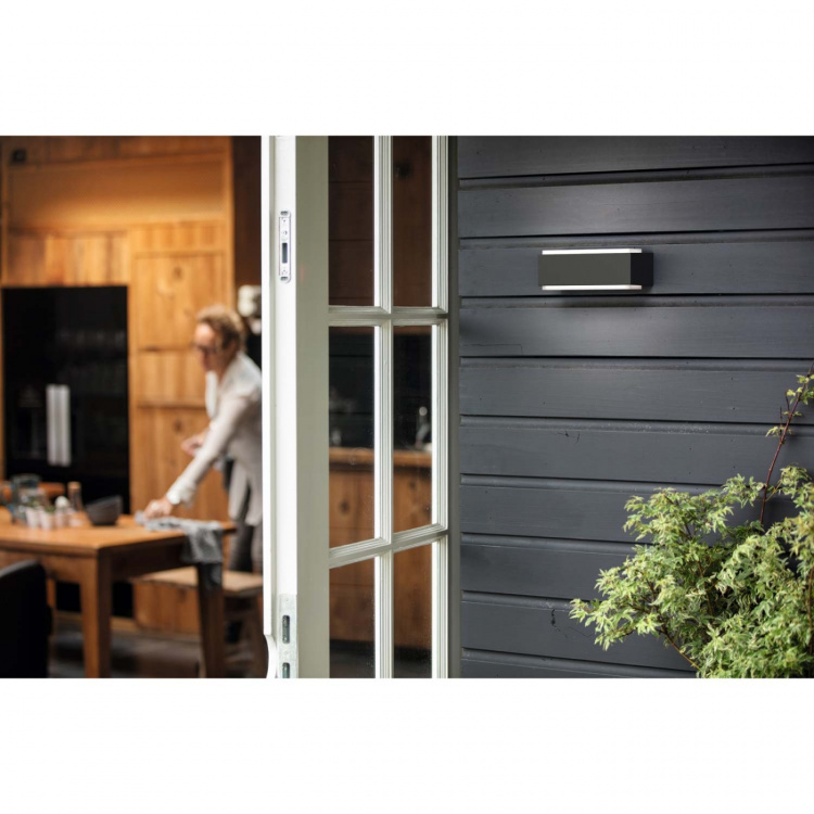 Philips Stratosphere Vägglampa Ultra Efficient LED 3,8W 800lm Antracit