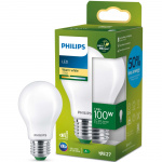 Philips LED E27 Normal 7,3W (100W) Frostad 1535lm 2700K Energiklass A Philips LED E27 Normal 7,3W (100W) Frostad 1535lm 2700K Energiklass A