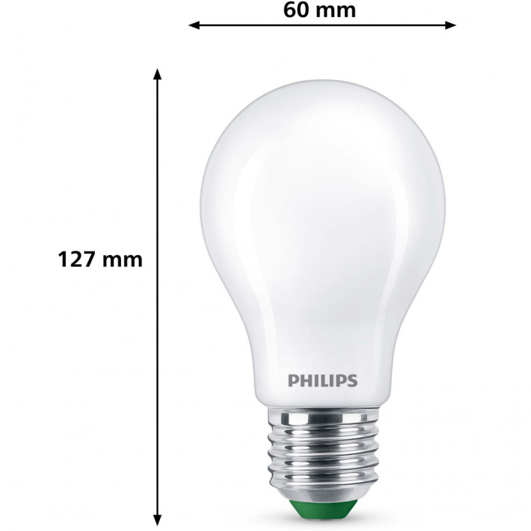 Philips LED E27 Normal 7,3W (100W) Frostad 1535lm 2700K Energiklass A Philips LED E27 Normal 7,3W (100W) Frostad 1535lm 2700K Energiklass A
