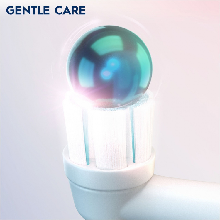 Oral B iO Gentle Care - borsthuvuden, vit, 6 stycken
