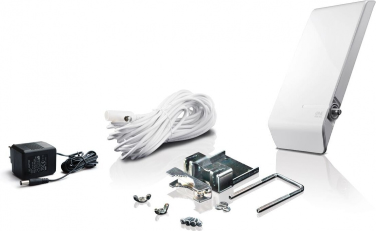 One For All SV9450-5G aktiv DVB-T/T2 utomhusantenn med LTE-filter, 45 dB