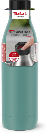Tefal Bludrop Basic dricksflaska, 0,7 L, grön