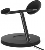 Belkin BoostCharge Pro 3-i-1 trådlös laddningsstation med MagSafe, svart