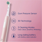 Oral B Pro Series 1 - elektrisk tandborste, rosa