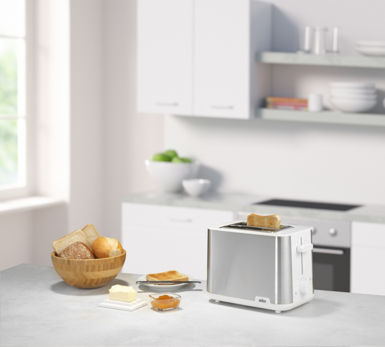 Braun HT1510WH PurShine leivänpaahdin