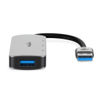 Nedis USB-Hub | USB-A Male | 4x USB A Female | 4-Poorts poort(en) | USB 2.0 / USB 3.2 Gen 1 | USB Gevoed
