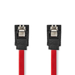 Nedis SATA Kabel | 3 Gbps | SATA 7-Pins Female | SATA 7-Pins Female | Vernikkeld | 0.50 m | Plat | PVC | Rood | Doos Nedis SATA Kabel | 3 Gbps | SATA 7-Pins Female | SATA 7-Pins Female | Vernikkeld | 0.50 m | Plat | PVC | Rood | Doos