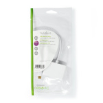 Nedis USB Multi-Port Adapter | 2-in-1 | USB 3.2 Gen 1 | USB-C™ Male | 2x USB-A | 5 Gbps | 0.20 m | Rond | Vernikkeld | PVC | Wit | Polybag Nedis USB Multi-Port Adapter | 2-in-1 | USB 3.2 Gen 1 | USB-C™ Male | 2x USB-A | 5 Gbps | 0.20 m | Rond | Vernikkeld | PVC | Wit | Polybag