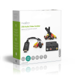 Nedis Videograbber | USB 2.0 | 480p | A/V-kabel / Scart Nedis Videograbber | USB 2.0 | 480p | A/V-kabel / Scart