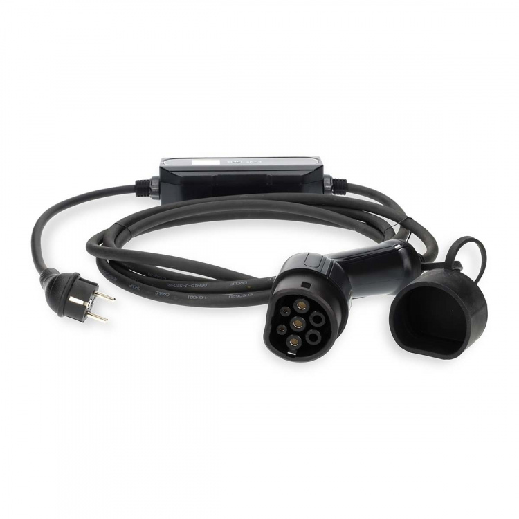 Nedis Draagbare oplader voor elektrische voertuigen | AT-N05V3V3-F 3G1.5 | 1380 / 2300 / 3680 W | 6 / 8 / 10 / 13 / 16 A | 1 Phase | 5.00 m | Zwart | Gift Box Nedis Draagbare oplader voor elektrische voertuigen | AT-N05V3V3-F 3G1.5 | 1380 / 2300 / 3680 W | 6 / 8 / 10 / 13 / 16 A | 1 Phase | 5.00 m | Zwart | Gift Box