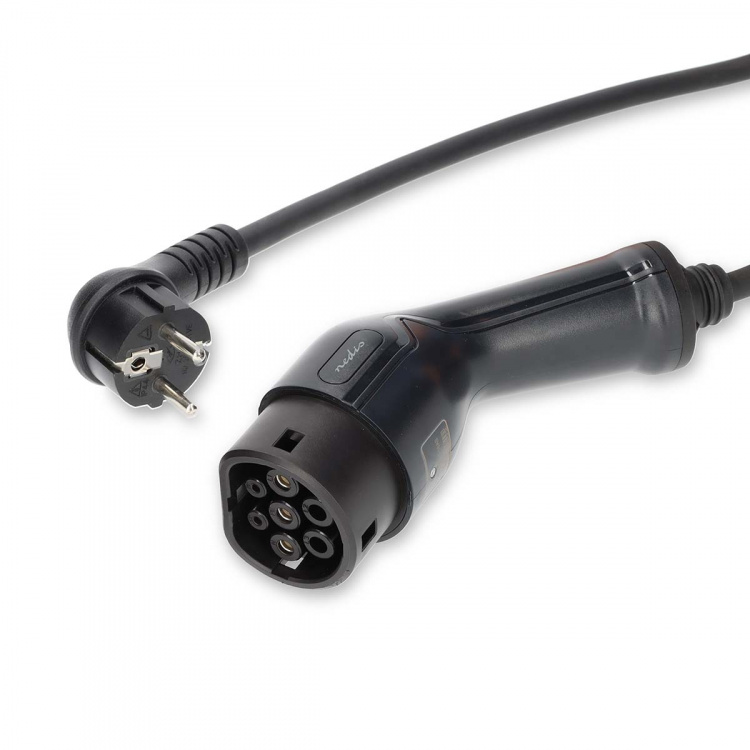 Nedis Draagbare oplader voor elektrische voertuigen | AT-N05V3V3-F 3G1.5 | 1380 / 2300 / 3680 W | 6 / 8 / 10 / 13 / 16 A | 1 Phase | 5.00 m | Zwart | Gift Box Nedis Draagbare oplader voor elektrische voertuigen | AT-N05V3V3-F 3G1.5 | 1380 / 2300 / 3680 W | 6 / 8 / 10 / 13 / 16 A | 1 Phase | 5.00 m | Zwart | Gift Box
