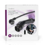 Nedis Draagbare oplader voor elektrische voertuigen | AT-N05V3V3-F 3G1.5 | 1380 / 2300 / 3680 W | 6 / 8 / 10 / 13 / 16 A | 1 Phase | 5.00 m | Zwart | Gift Box Nedis Draagbare oplader voor elektrische voertuigen | AT-N05V3V3-F 3G1.5 | 1380 / 2300 / 3680 W | 6 / 8 / 10 / 13 / 16 A | 1 Phase | 5.00 m | Zwart | Gift Box