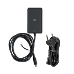 Nedis Notebook-Adapter | GaN | 45 W | 5 / 9 / 12 / 15 / 20 V DC | 2.25 / 2.33 / 2.92 / 3.0 A | Gebruikt voor: Notebook / Smartphone / Tablet | Euro / Type-C (CEE 7/16)