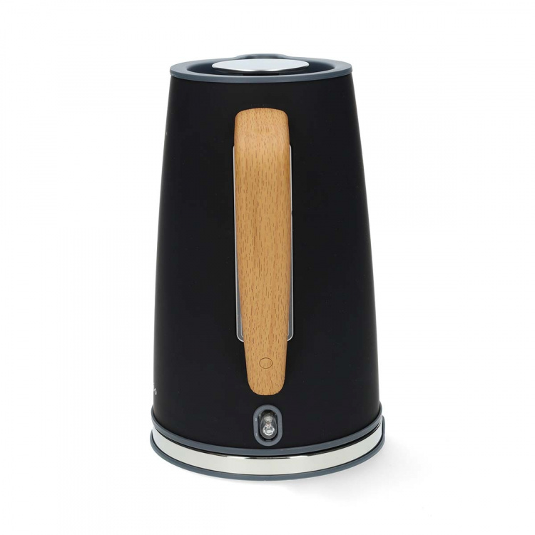 Nedis Waterkoker | 1.7 l | Soft-Touch | Zwart | 360 graden draaibaar | Verborgen verwarmingselement | Strix®-controller | Droogkookbeveiliging