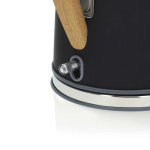 Nedis Waterkoker | 1.7 l | Soft-Touch | Zwart | 360 graden draaibaar | Verborgen verwarmingselement | Strix®-controller | Droogkookbeveiliging